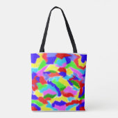 Colorful Tote Bag Tasche (Rückseite)