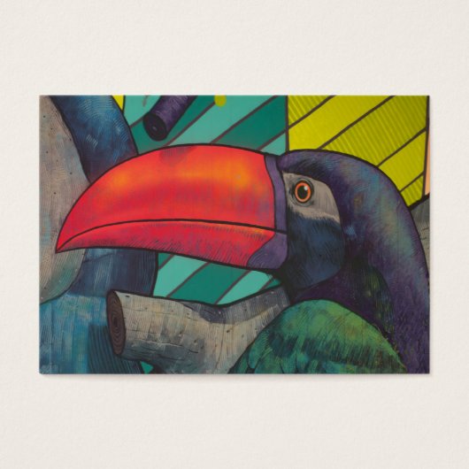 Colorful Toucan Graffiti (Vorderseite)