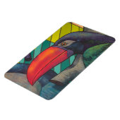 Colorful Toucan Graffiti Magnet (Linke Seite)