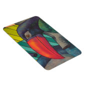 Colorful Toucan Graffiti Magnet (Rechte Seite)