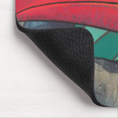 Colorful Toucan Graffiti Mousepad (Ecke)