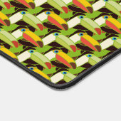Colorful Toucans Schreibtischunterlage (Ecke)