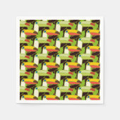 Colorful Toucans Serviette (Vorderseite)