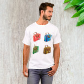 Colorful Travel Briefcase Collection T-Shirt