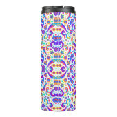 Colorful travel mug with vibrant thermosbecher (Rückseite)