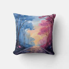 Colorful Trees Kissen