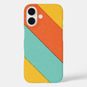 Colorful Trendy Modern iPhone Case  (Rückseite)
