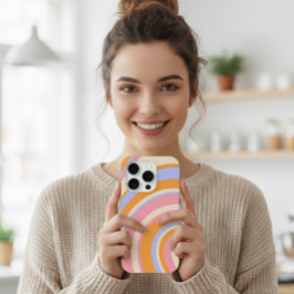 Colorful Trendy Modern iPhone Case