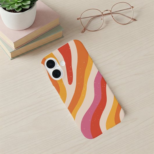 Colorful Trendy Modern iPhone Case