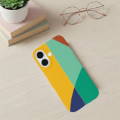 Colorful Trendy Modern iPhone Case