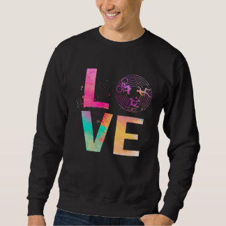 Colorful Triathlon Mom Triathlon Sweatshirt