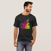 Colorful Triathlon Triathlete Triathlon T-Shirt (Vorne ganz)