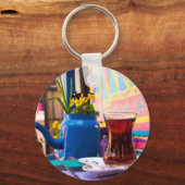Colorful Turkish Tea Schlüsselanhänger (Vorderseite)
