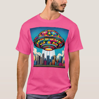 Colorful Ufo T-Shirt