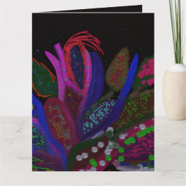Colorful Undersea Large Greeting Card Karte
