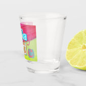 Colorful Unique Retro Vacay Mode Schnapsglas (Rechts)