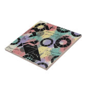 Colorful Urban Graffiti Pattern (10) Fliese (Seite)