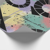 Colorful Urban Graffiti Pattern (10) Geschenkpapier (Ecke)