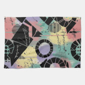 Colorful Urban Graffiti Pattern (10) Geschirrtuch (Horizontal)