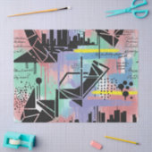 Colorful Urban Graffiti Pattern (11) Seidenpapier (Basteln)
