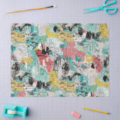 Colorful Urban Graffiti Pattern (2) Seidenpapier (Basteln)