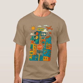 Colorful Urban T-Shirt