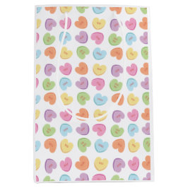 Colorful Valentine Candy Hearys Tischset Holiday Mittlere Geschenktüte