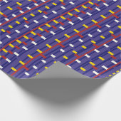 Colorful Valentine Vibes  Geschenkpapier (Ecke)