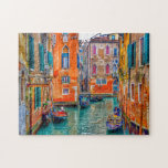 Colorful Venice Italy Travel Foto Puzzle<br><div class="desc">Foto von Tom Podmore on Unsplash; or upload your own</div>