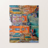 Colorful Venice Italy Travel Foto Puzzle (Vertikal)