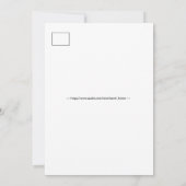 Colorful Vintage 5x7 Big Idaho Map Postcard (Rückseite)