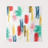 Colorful Wandteppich (Vorderseite (Horizontal))