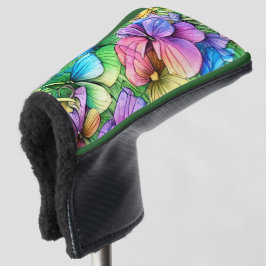 Colorful Watercolor Garden Golf Headcover