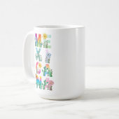 Colorful Watercolor Mexicana Kaffeetasse (Vorderseite Links)