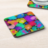 Colorful watercolor print getränkeuntersetzer (Linke Seite)