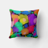 Colorful watercolor print kissen (Rückseite)