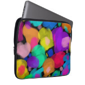 Colorful watercolor print laptopschutzhülle (Vorne Rechts)