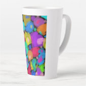 Colorful watercolor print milchtasse (Rechte Ecke)