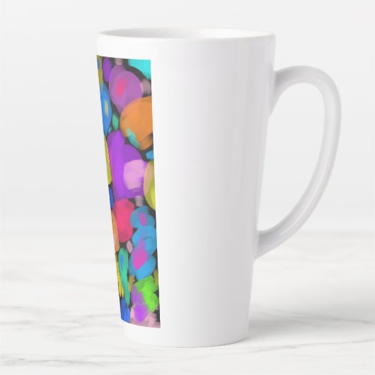 Colorful watercolor print milchtasse (Rechts)