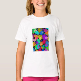 Colorful watercolor print T-Shirt