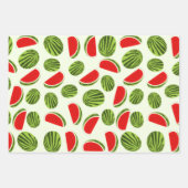 Colorful Watermelon Summer Geschenkpapier Set (Vorderseite 3)