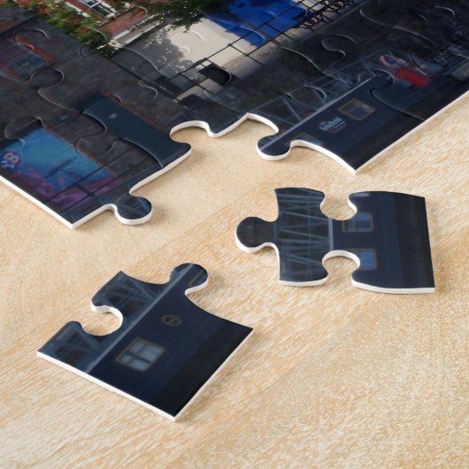 Colorful Waterside Houses Bristol Harbourside Puzzle (Seite)
