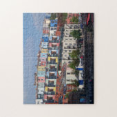 Colorful Waterside Houses Bristol Harbourside Puzzle (Vertikal)
