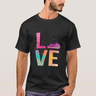 Colorful Waverunner Mom Waverunner T-Shirt