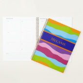 Colorful Waves with Name Planer (Anzeige)