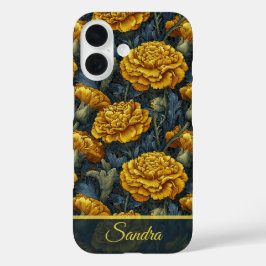Colorful Wedding Gift Carnation Flower Name iPhone 16 Hülle