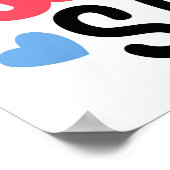 Colorful Welcome Back to School Design Poster (Ecke)