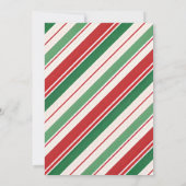 Colorful White Elephant Christmas Holiday Party Einladung (Rückseite)