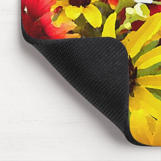 Colorful Wildflowers Mousepad (Ecke)