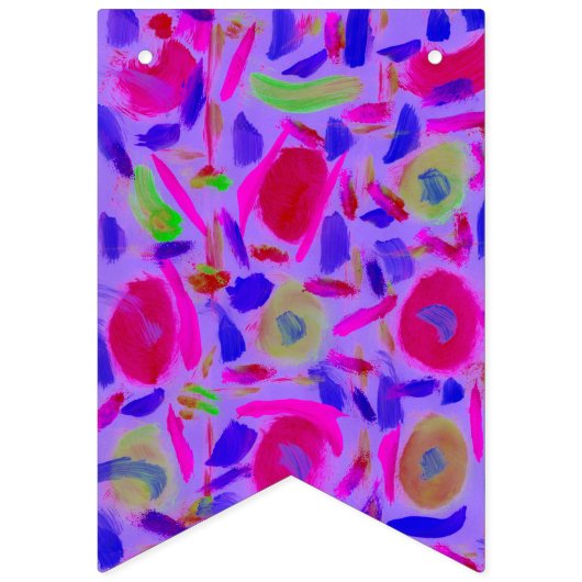 Colorful Wimpelkette (Dritte Fahne)